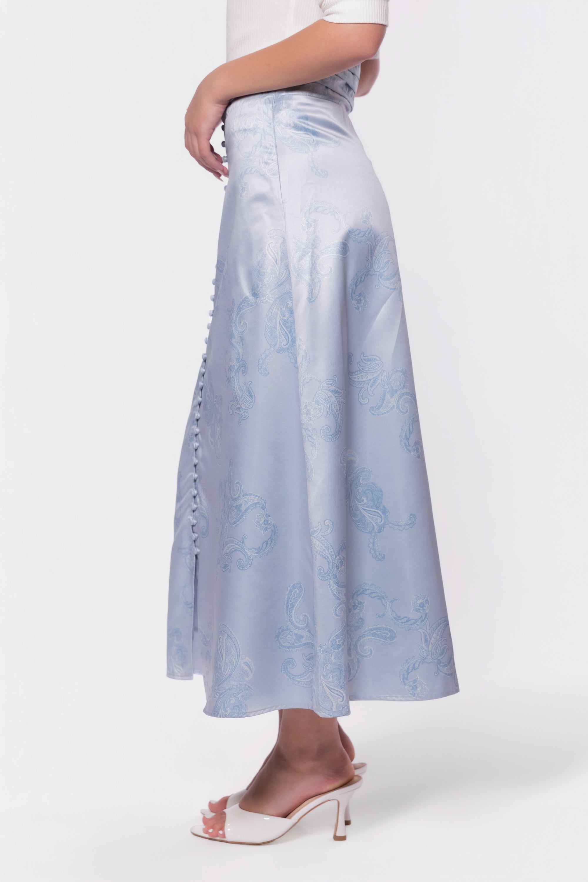 Lucy Skirt (Blue Grey)