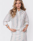 Lula Top (Green Pattern)