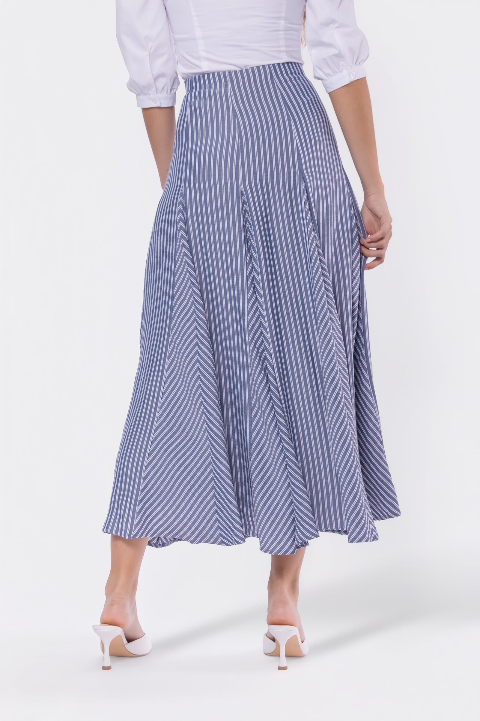 Sonoma Skirt (Blue Stripe)