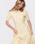 Sierra Dress (Butter Yellow)