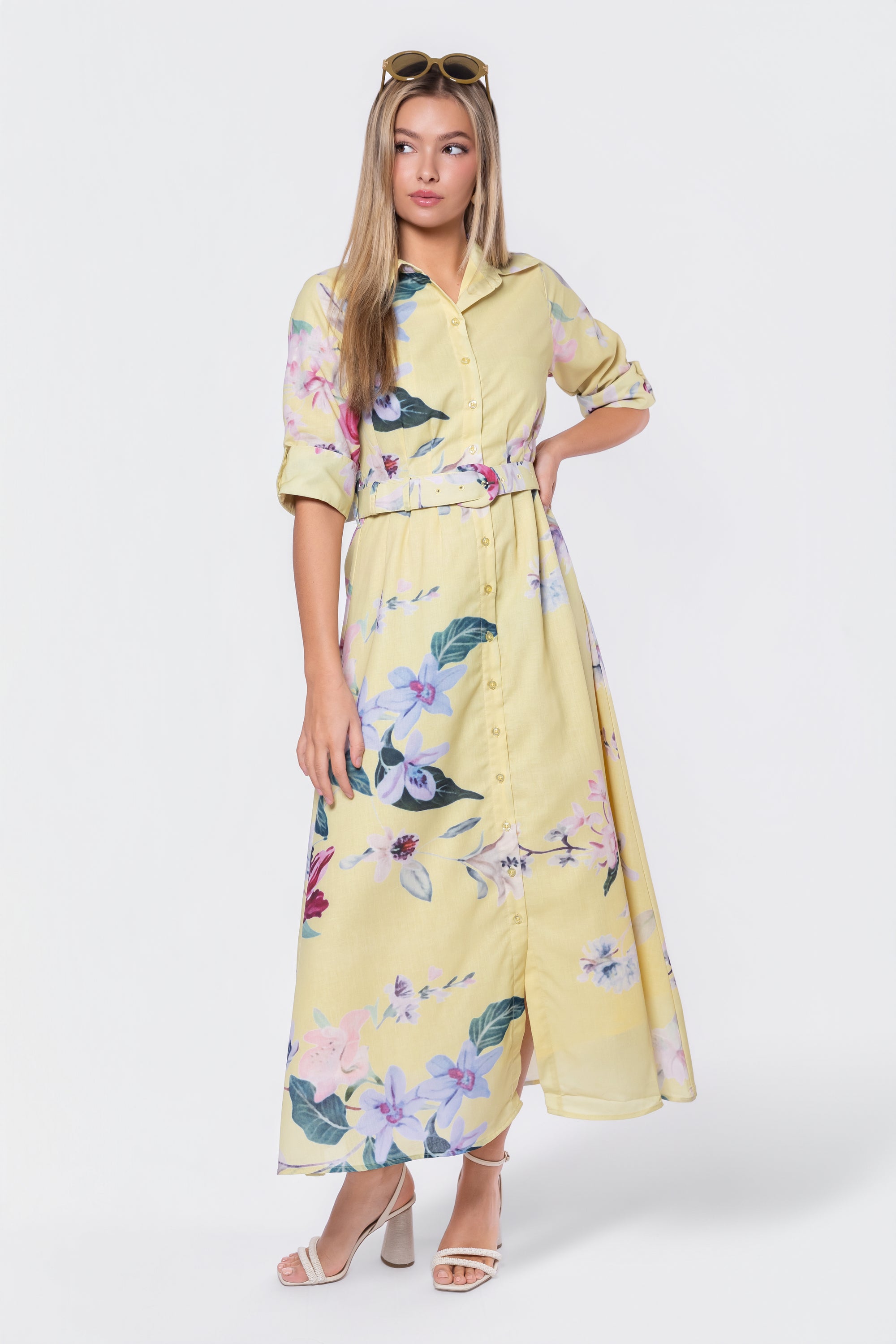 Lorina Dress (Yellow)