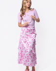 Laurel Skirt (White/Pink)