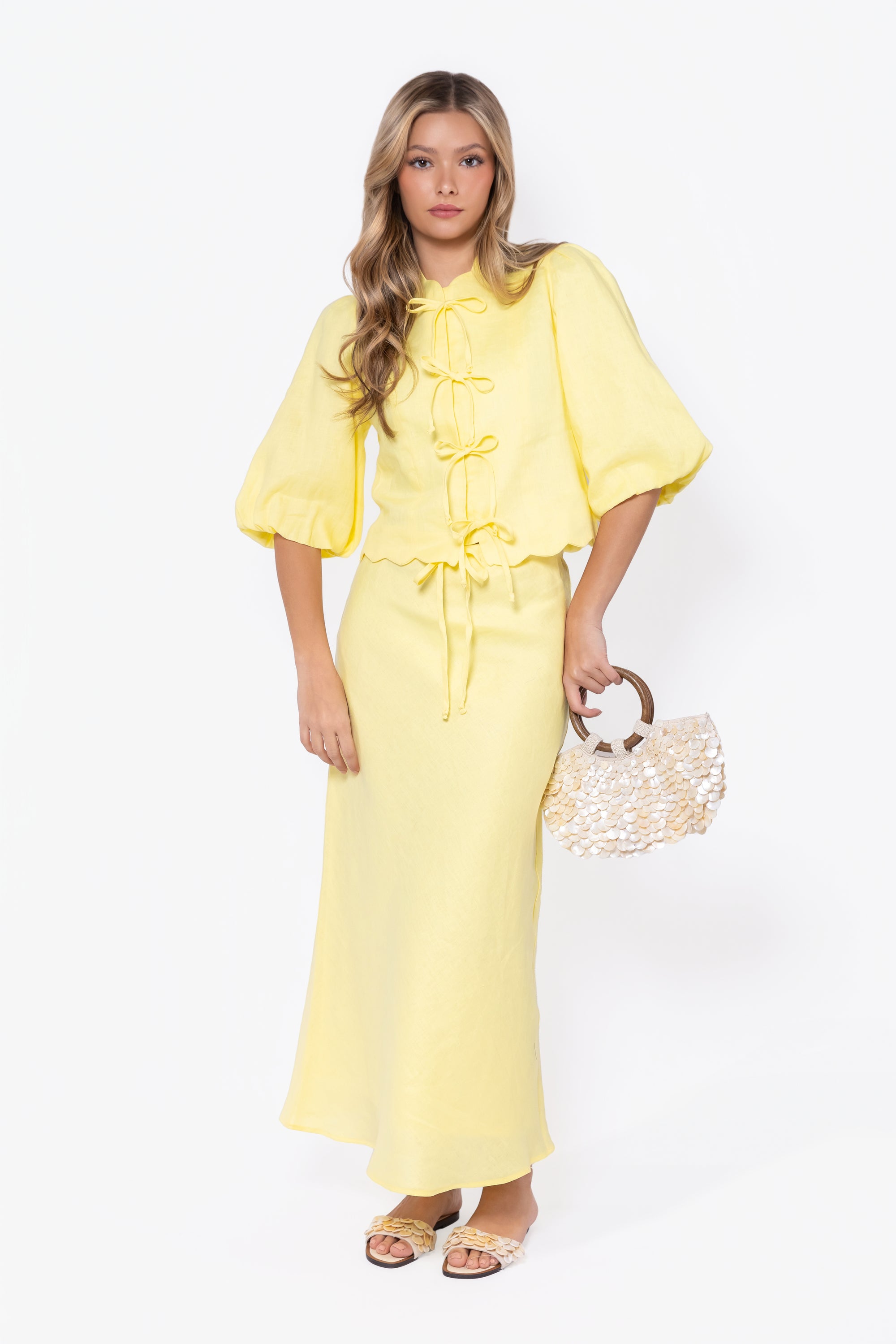 Molly Top (Light Yellow)