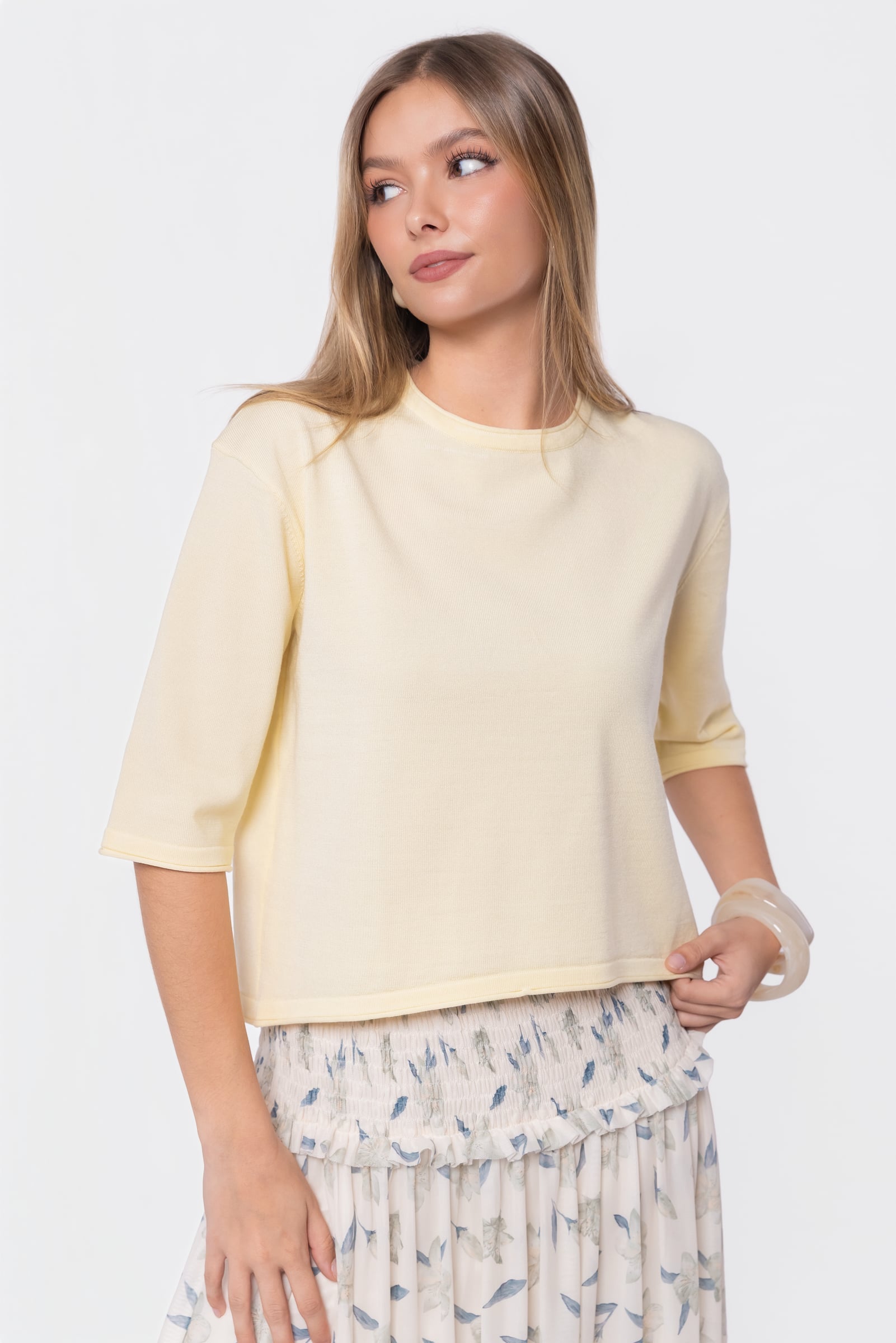 Jude Top (Butter Yellow)