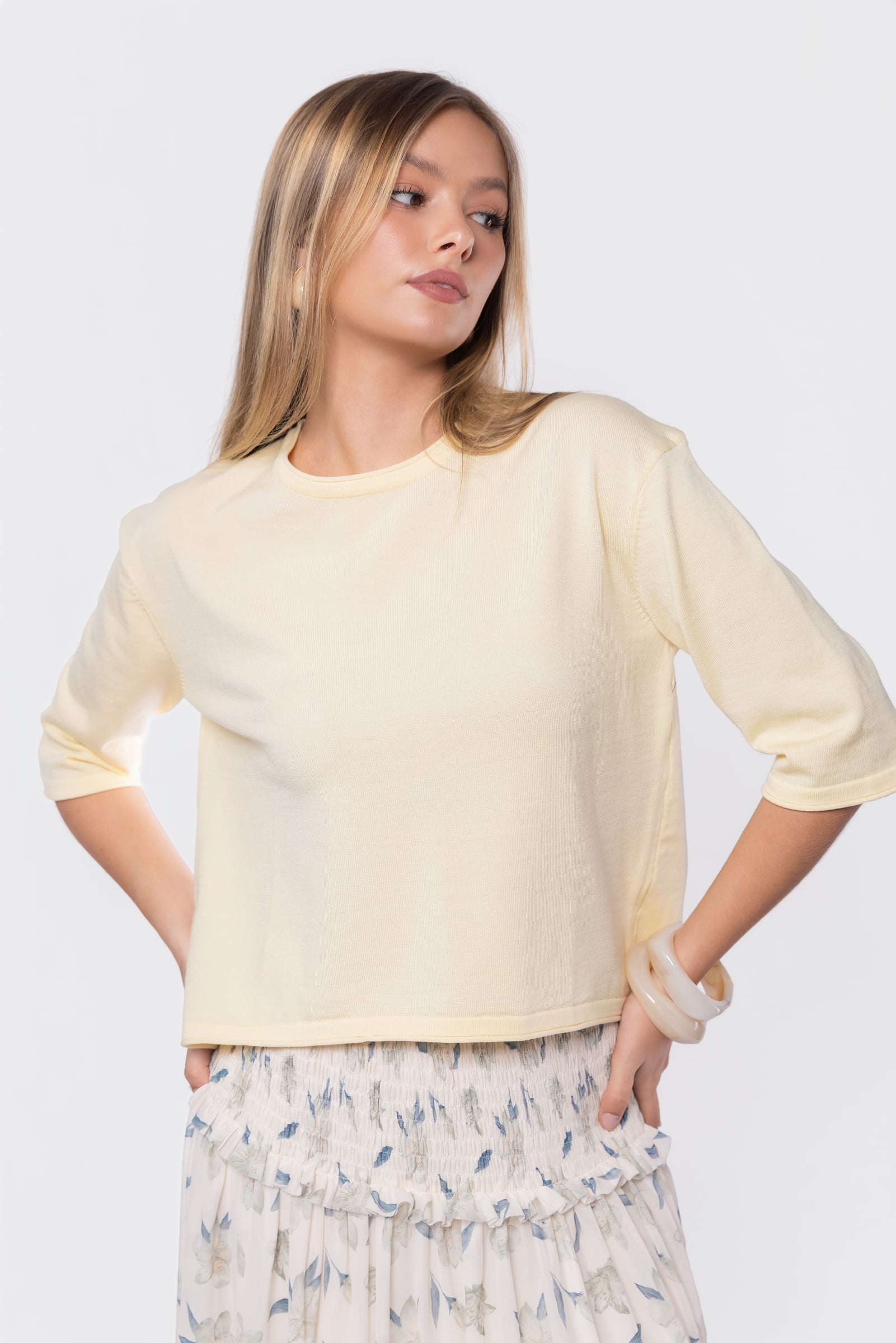 Jude Top (Butter Yellow)
