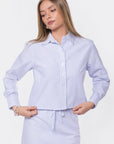 Anita Top (Blue Stripe)