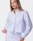 Anita Top (Blue Stripe)