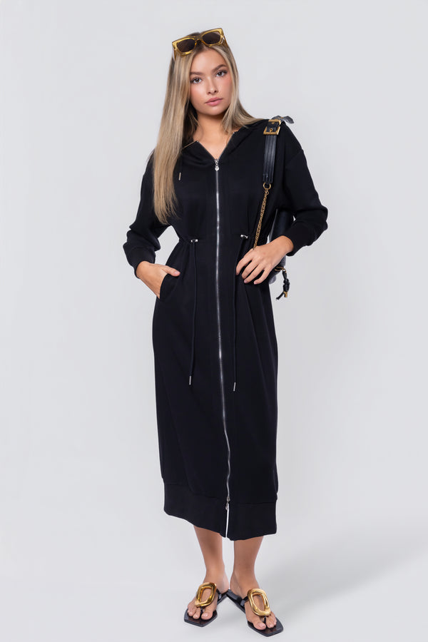 Mina Dress 50" (Black)