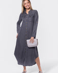 Piper Dress (Dark Grey)
