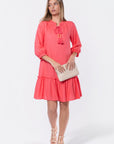 Clio Dress 37" (Pink)