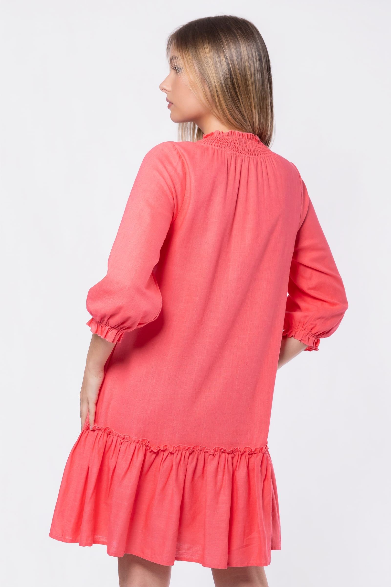 Clio Dress 37" (Pink)