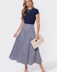 Sonoma Skirt (Blue Stripe)