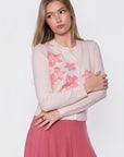 Gabrielle Cardigan (Light Pink)
