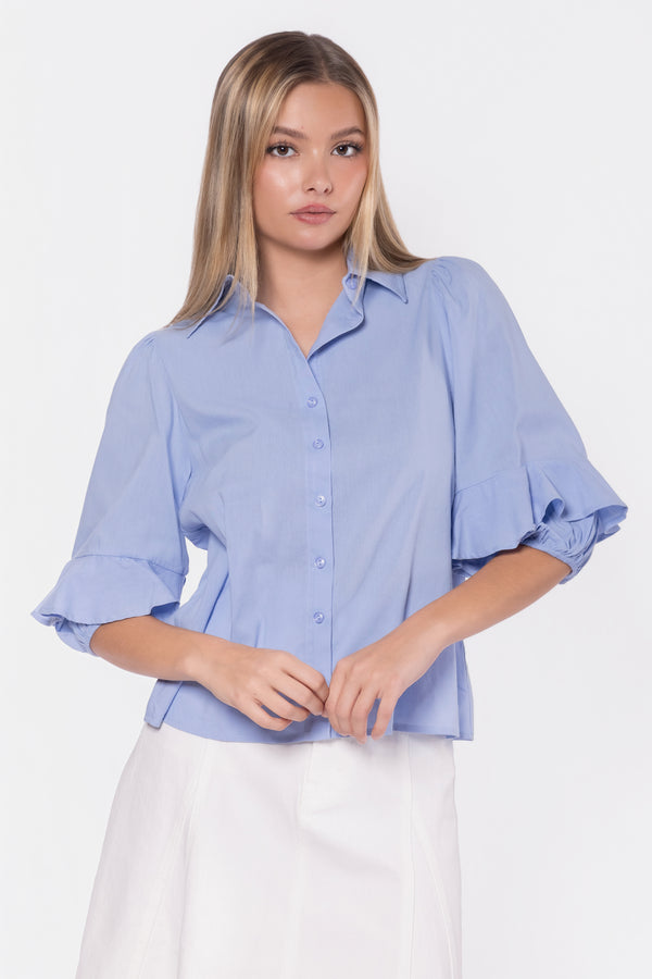 Alma Top (Light Blue)