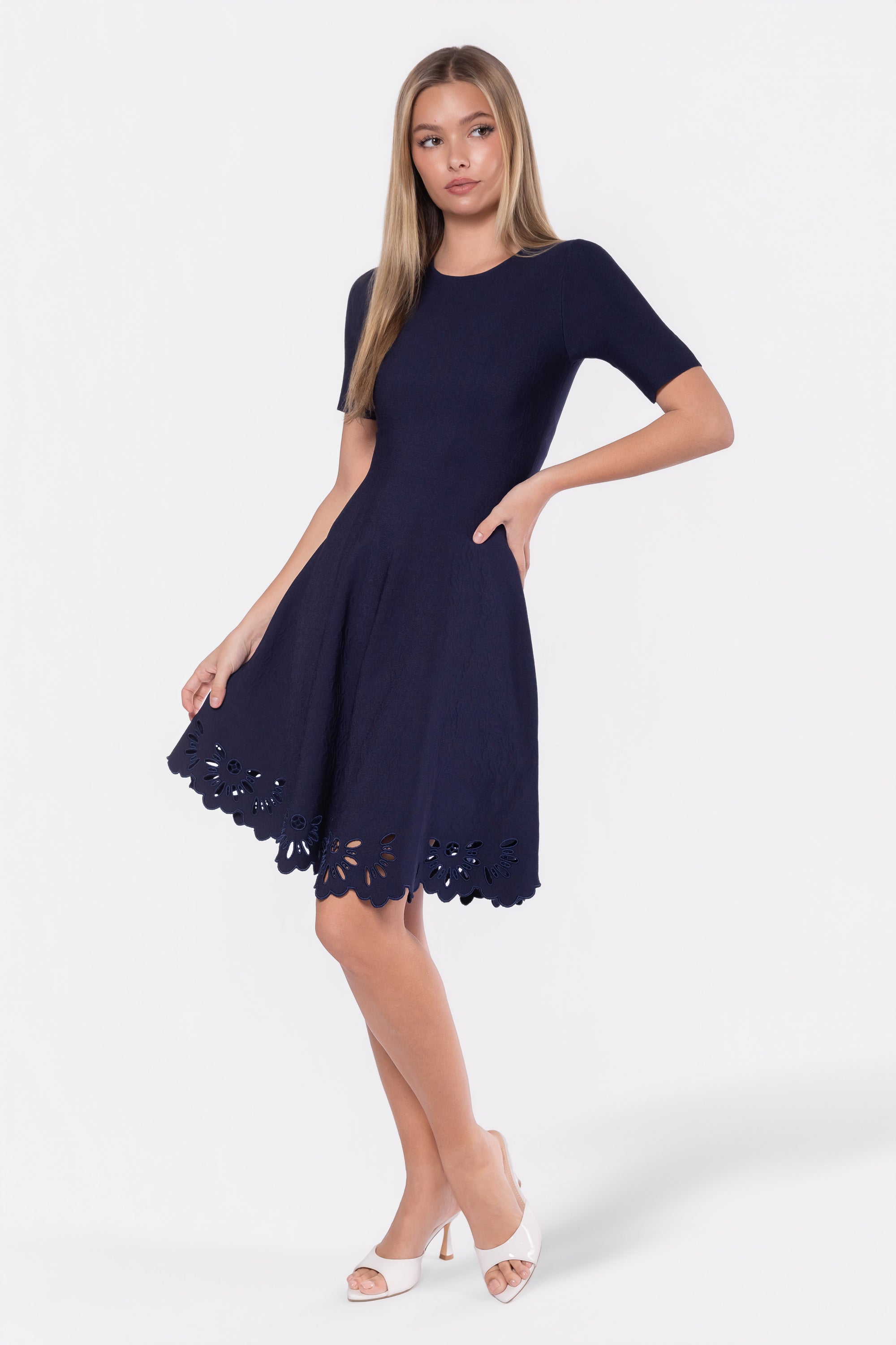 Lily Dress (Navy)