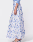Lisa Skirt (White/Blue)