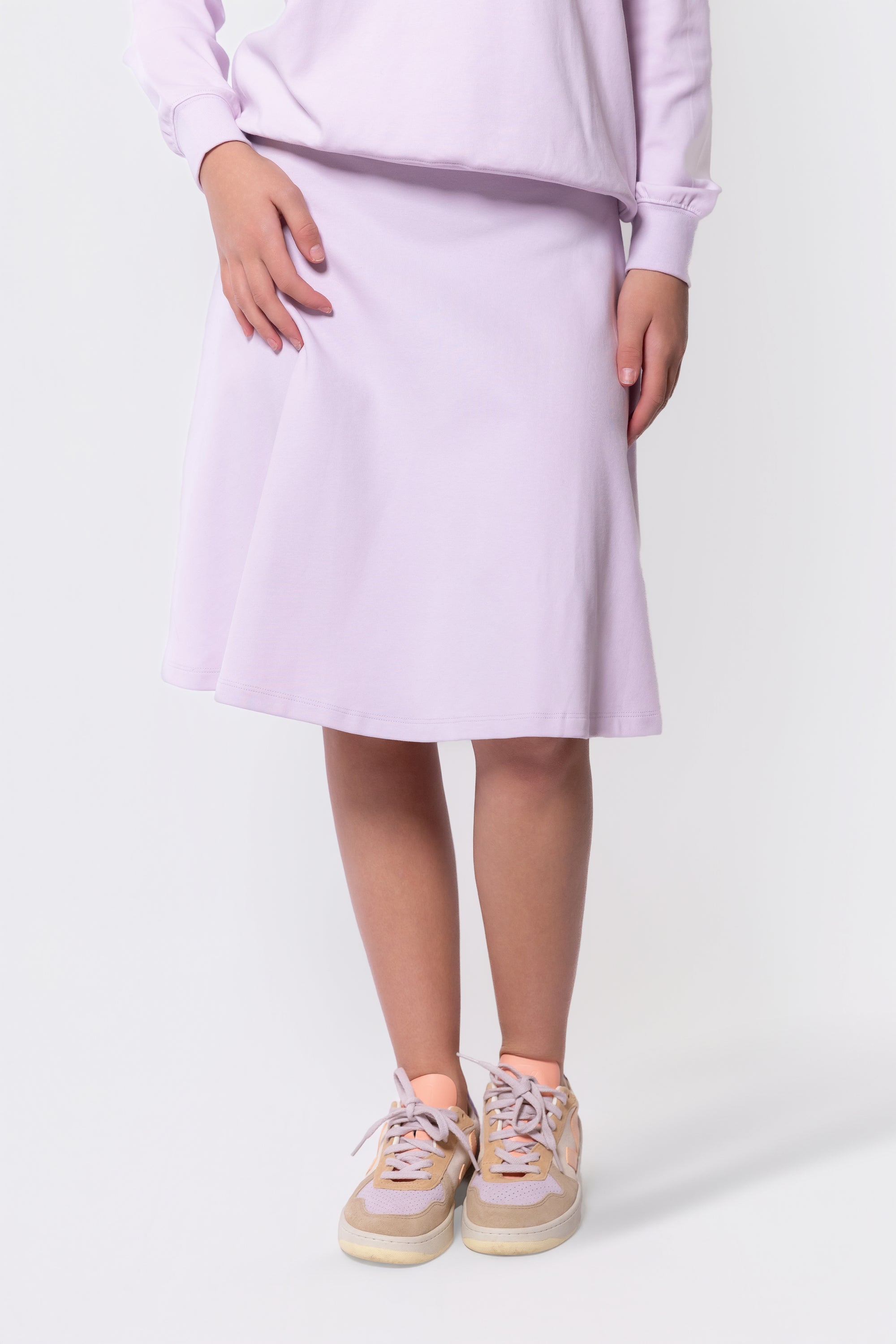 Karla Skirt 23" (Light Lavender)