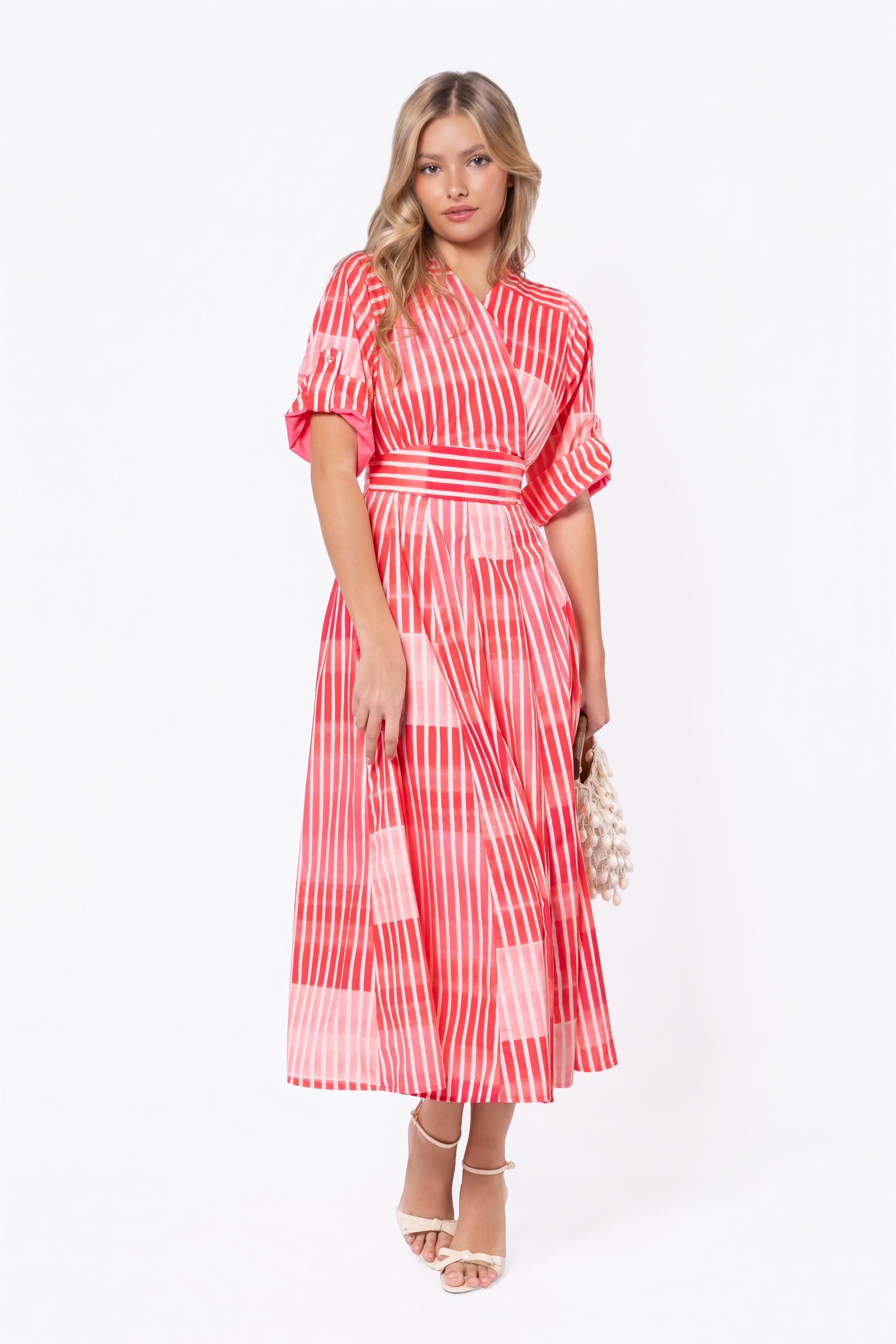 Linda Dress (Pink Multi)