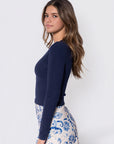 Tina Top (Navy)