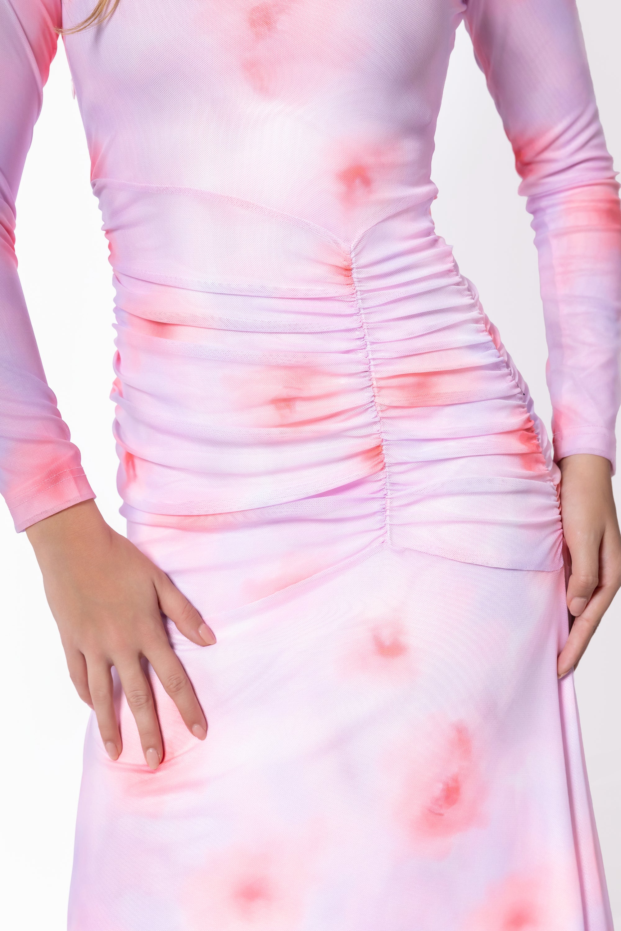 Juliana Dress (Pink) S Juliana Dress (Pink) S