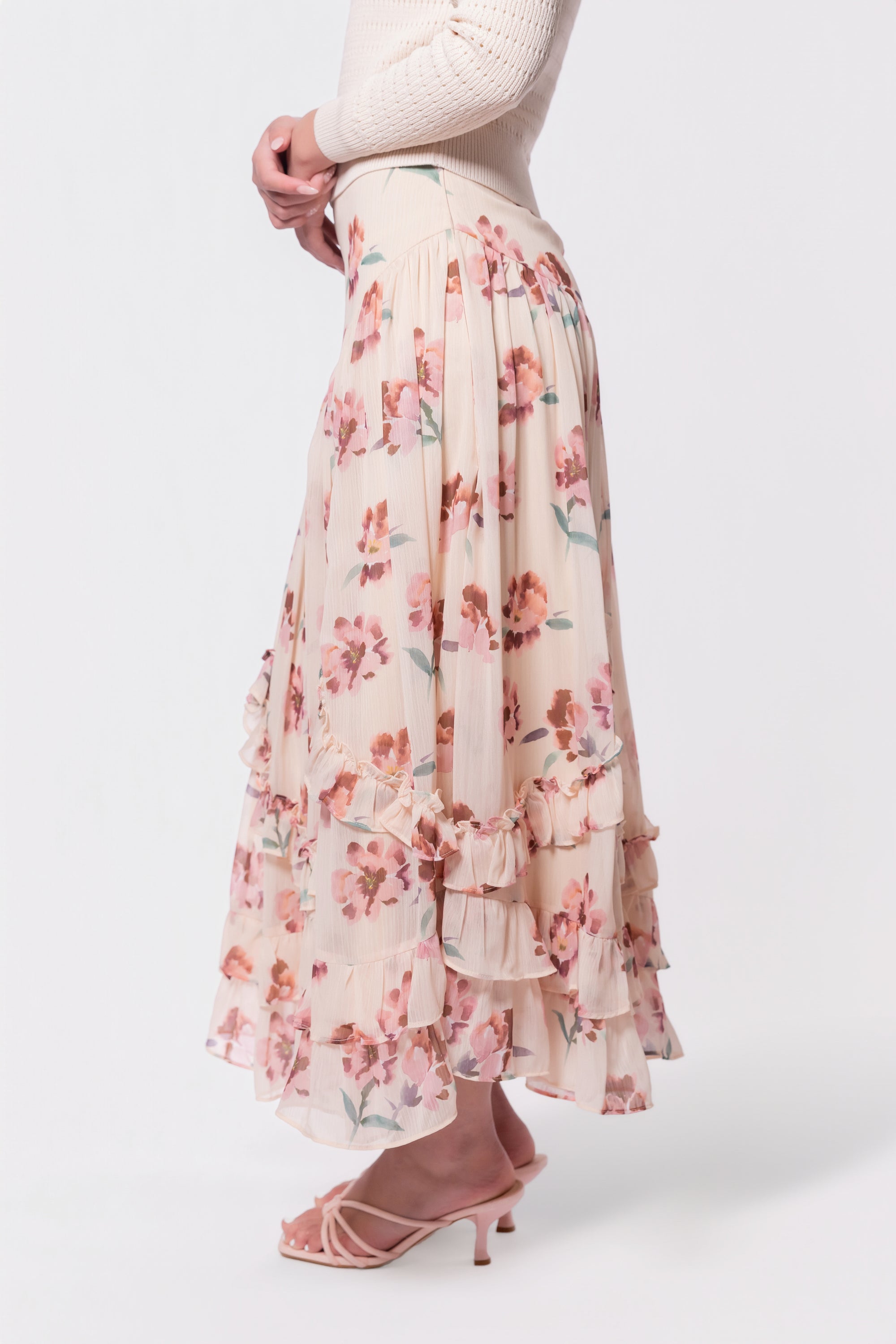 Kalina Skirt (Beige)