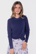 Mia Top (Navy)