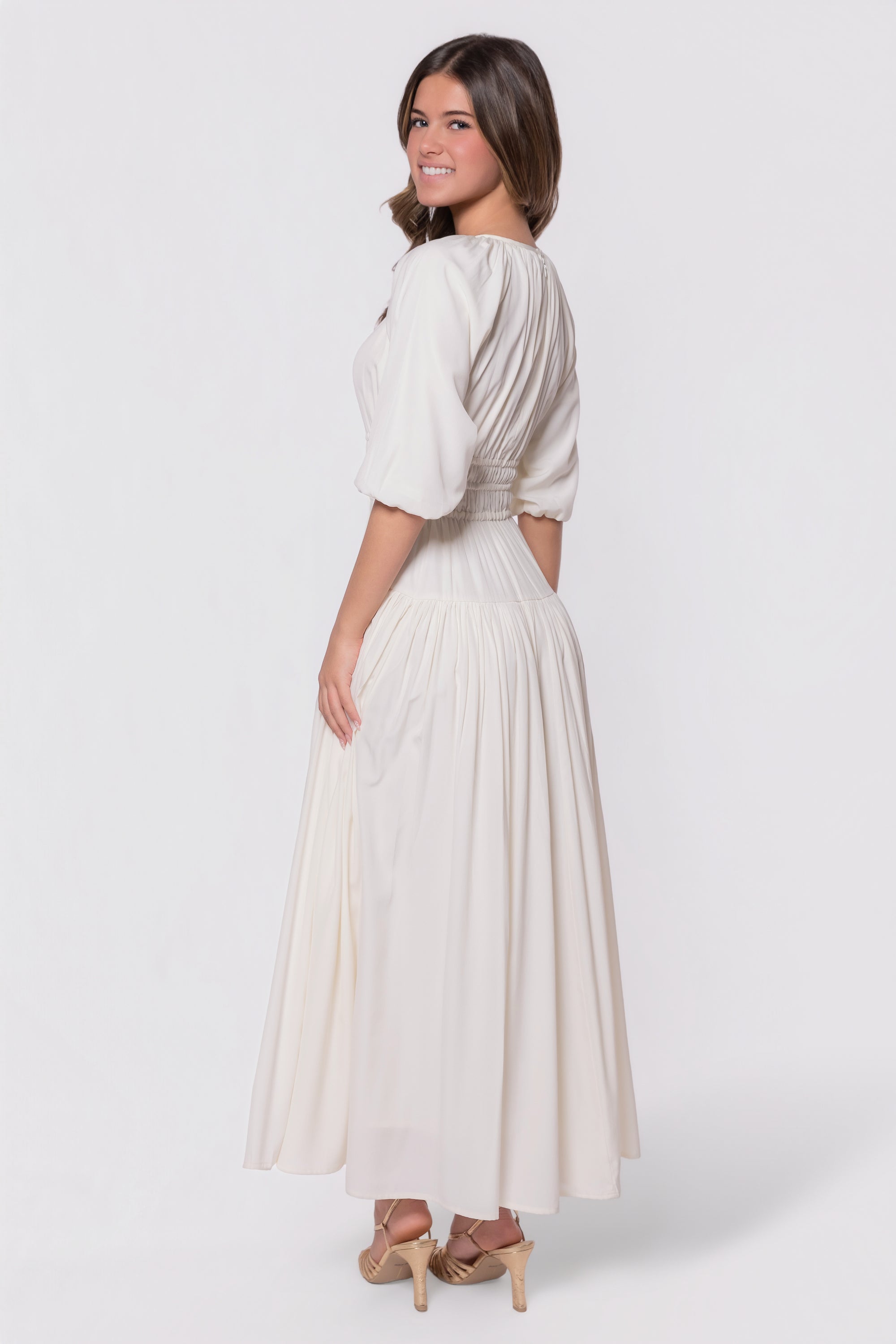 Eleanor Dress (Ivory)