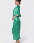 Juniper Dress (Green Solid)