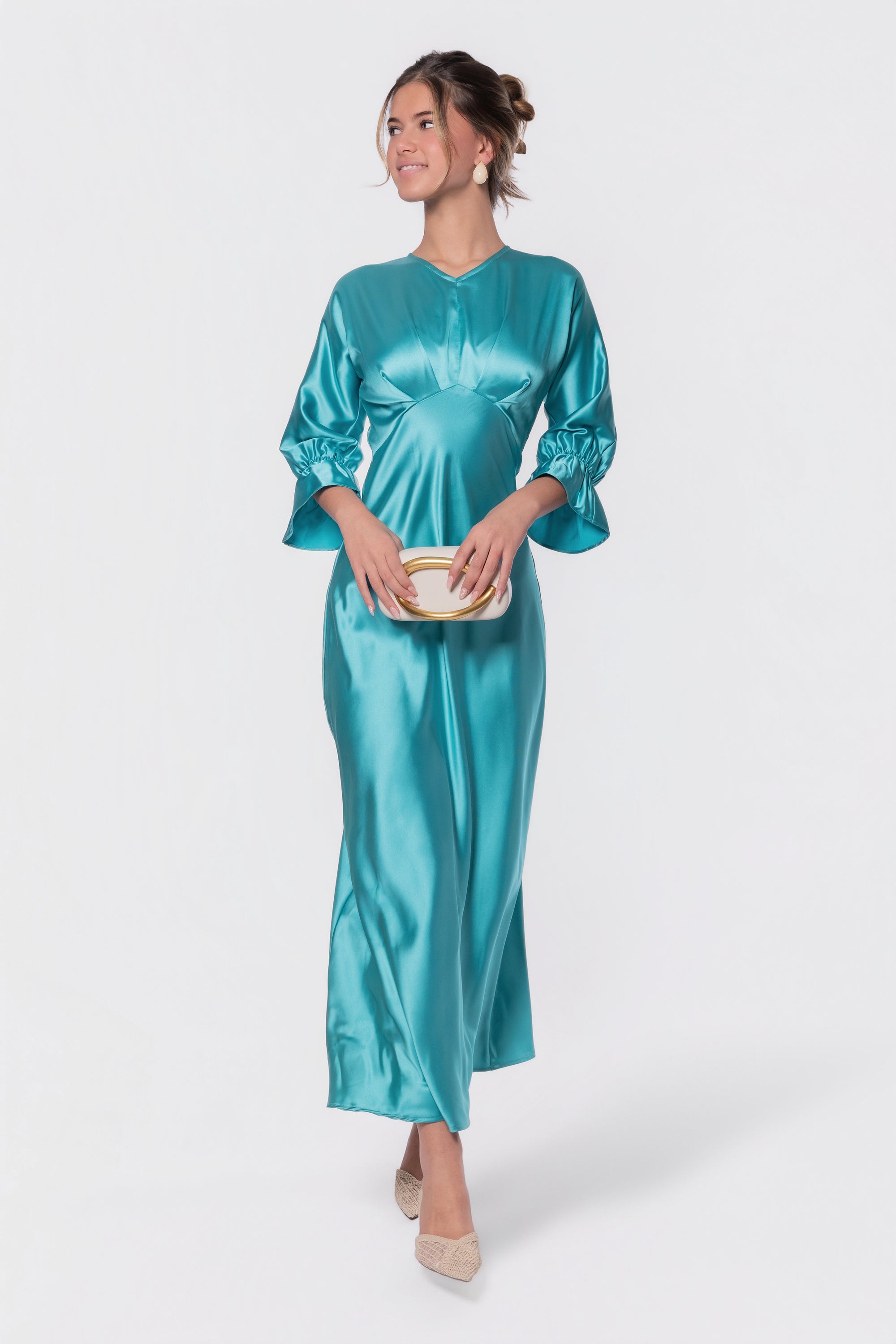 Rebecca Dress (Mint Green)