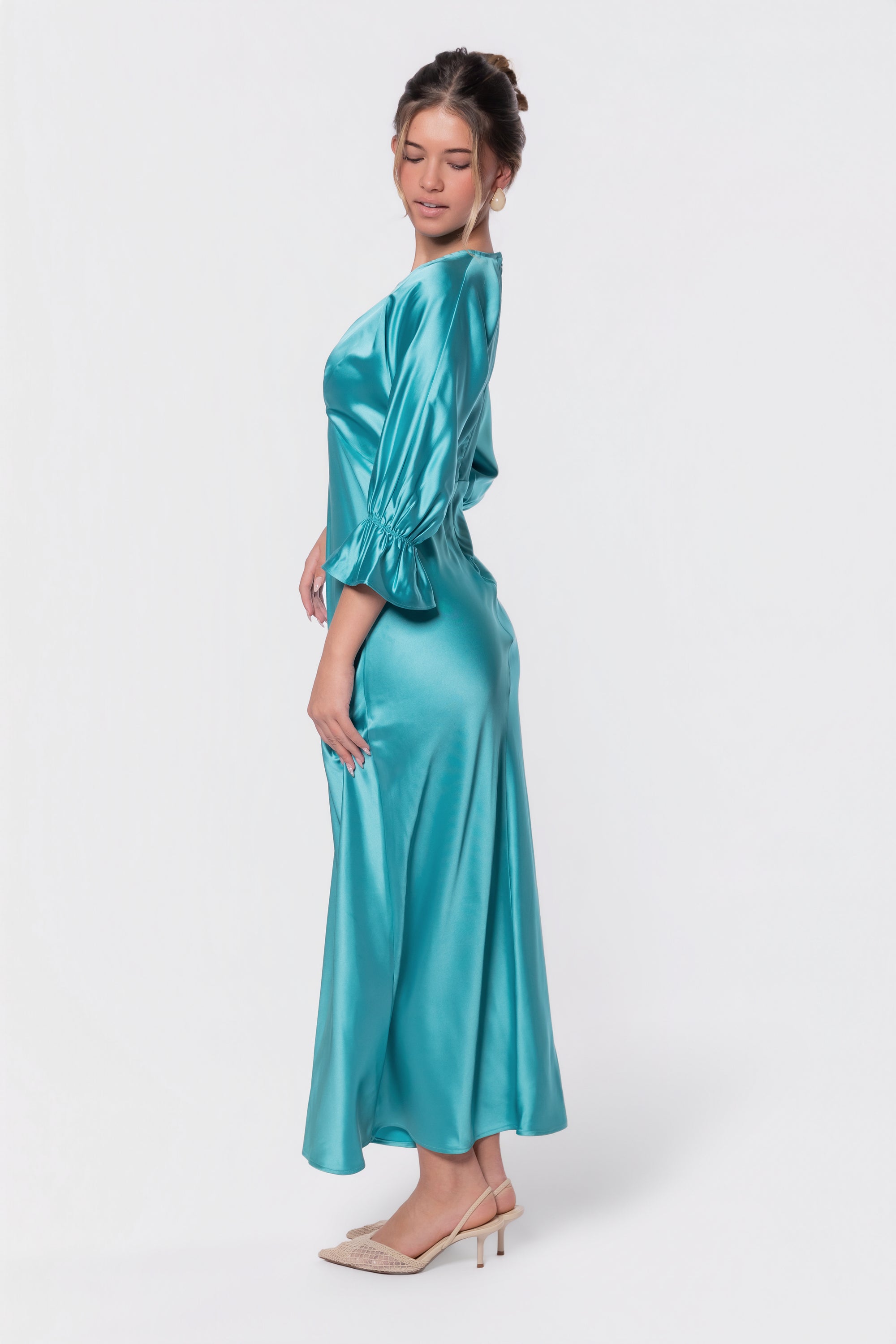 Rebecca Dress (Mint Green)