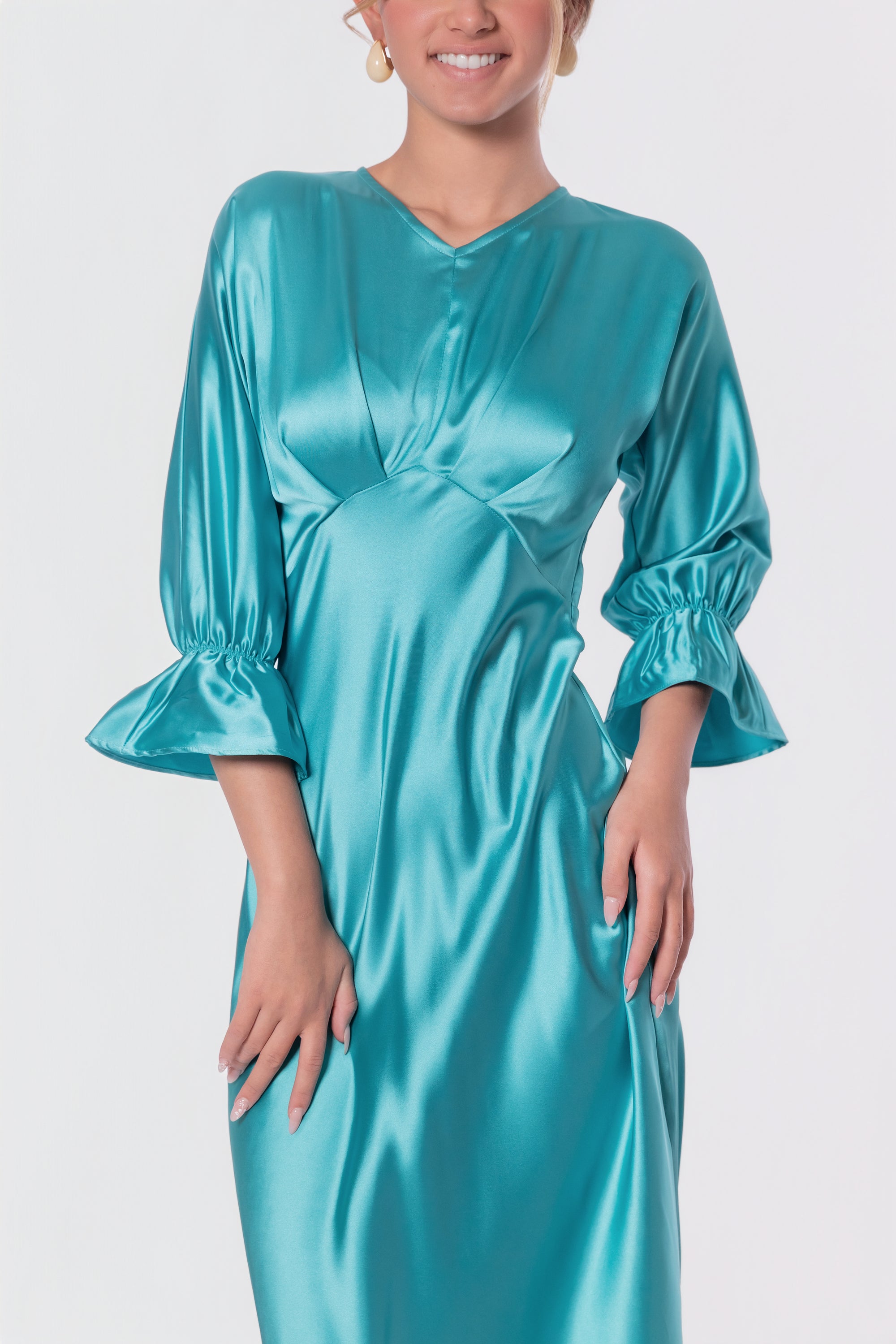Rebecca Dress (Mint Green)