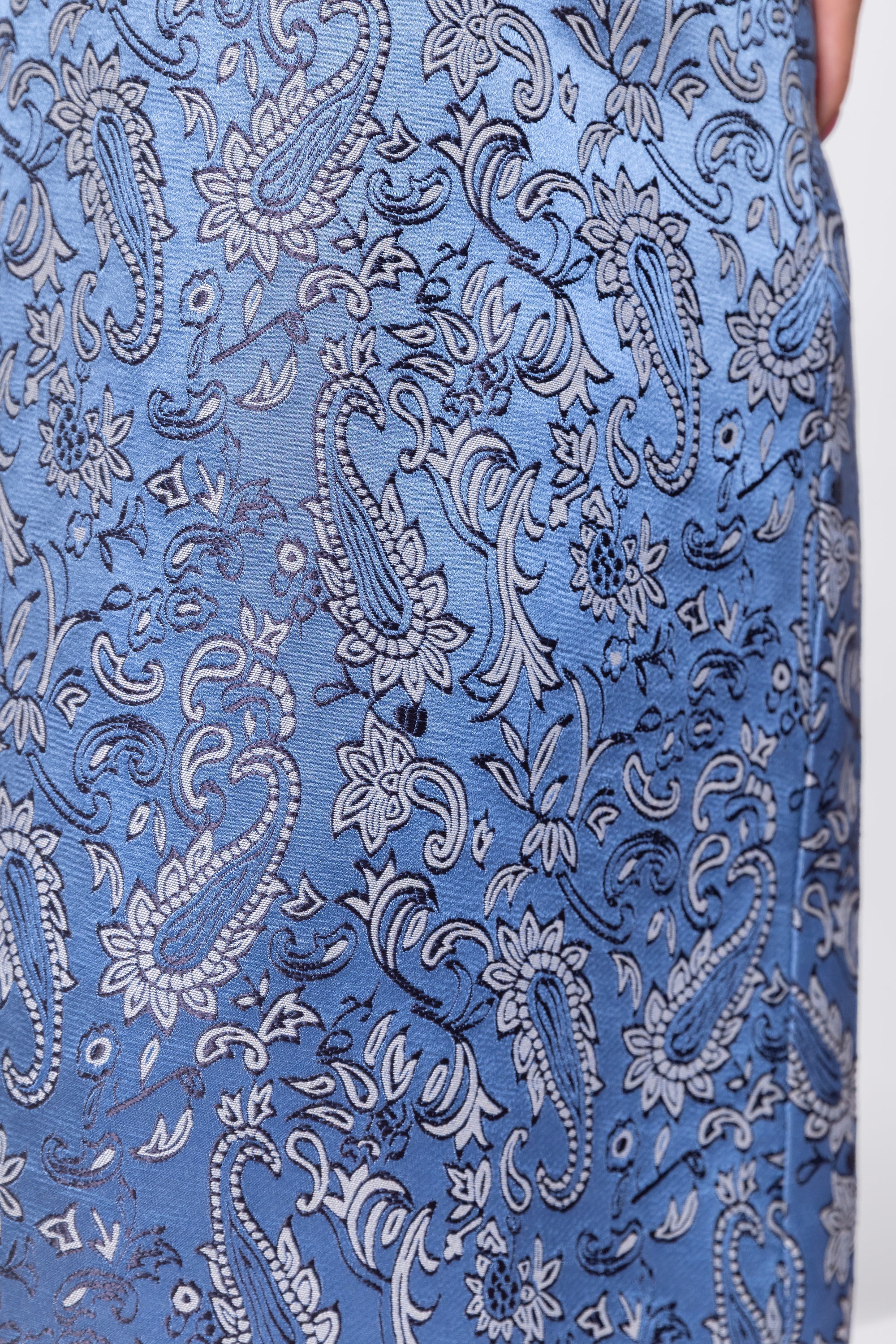 Hannah Skirt (Blue Pattern)