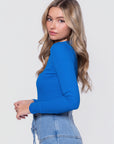 Rena Top (Cobalt Blue)