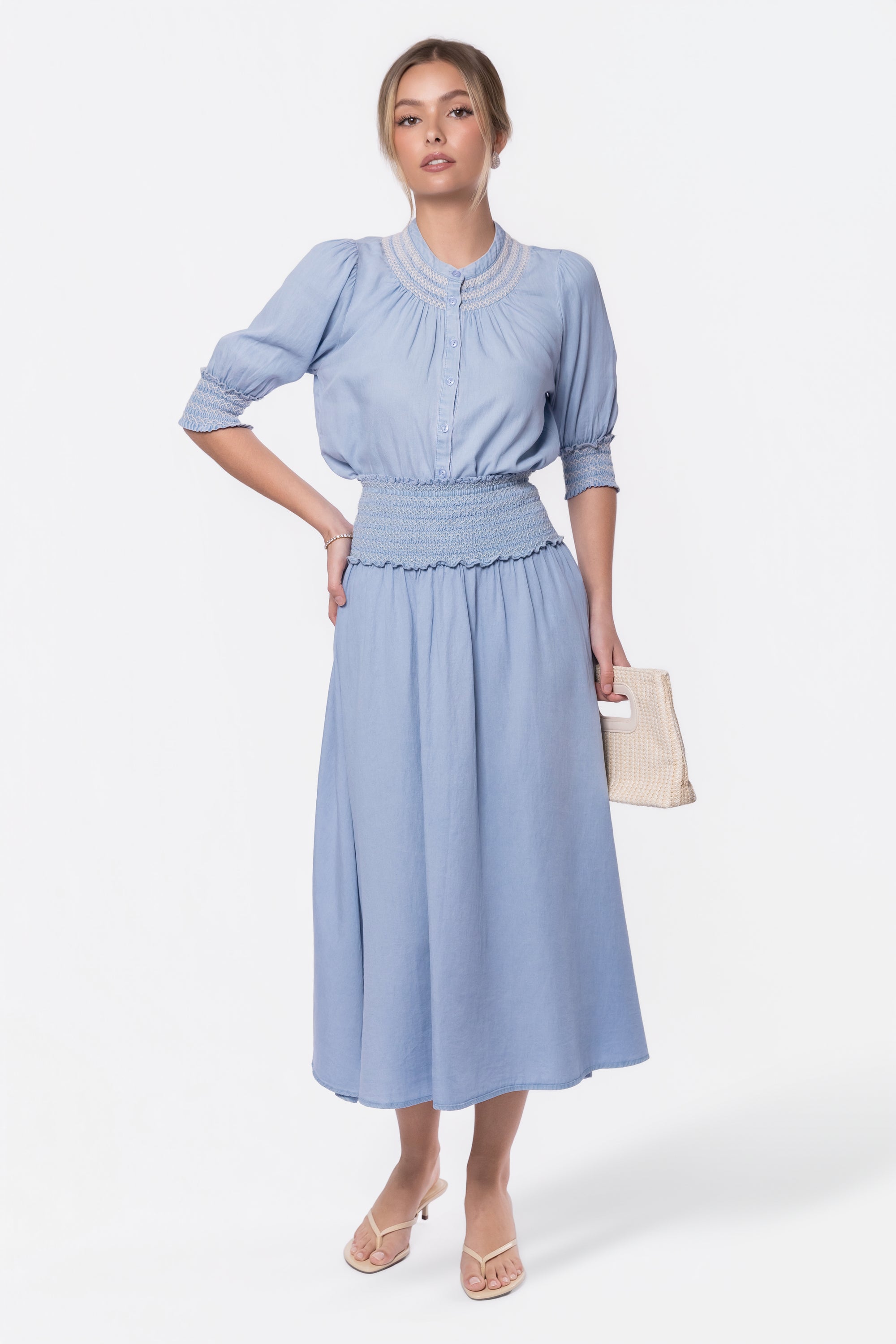 Stella Top (Light Blue)