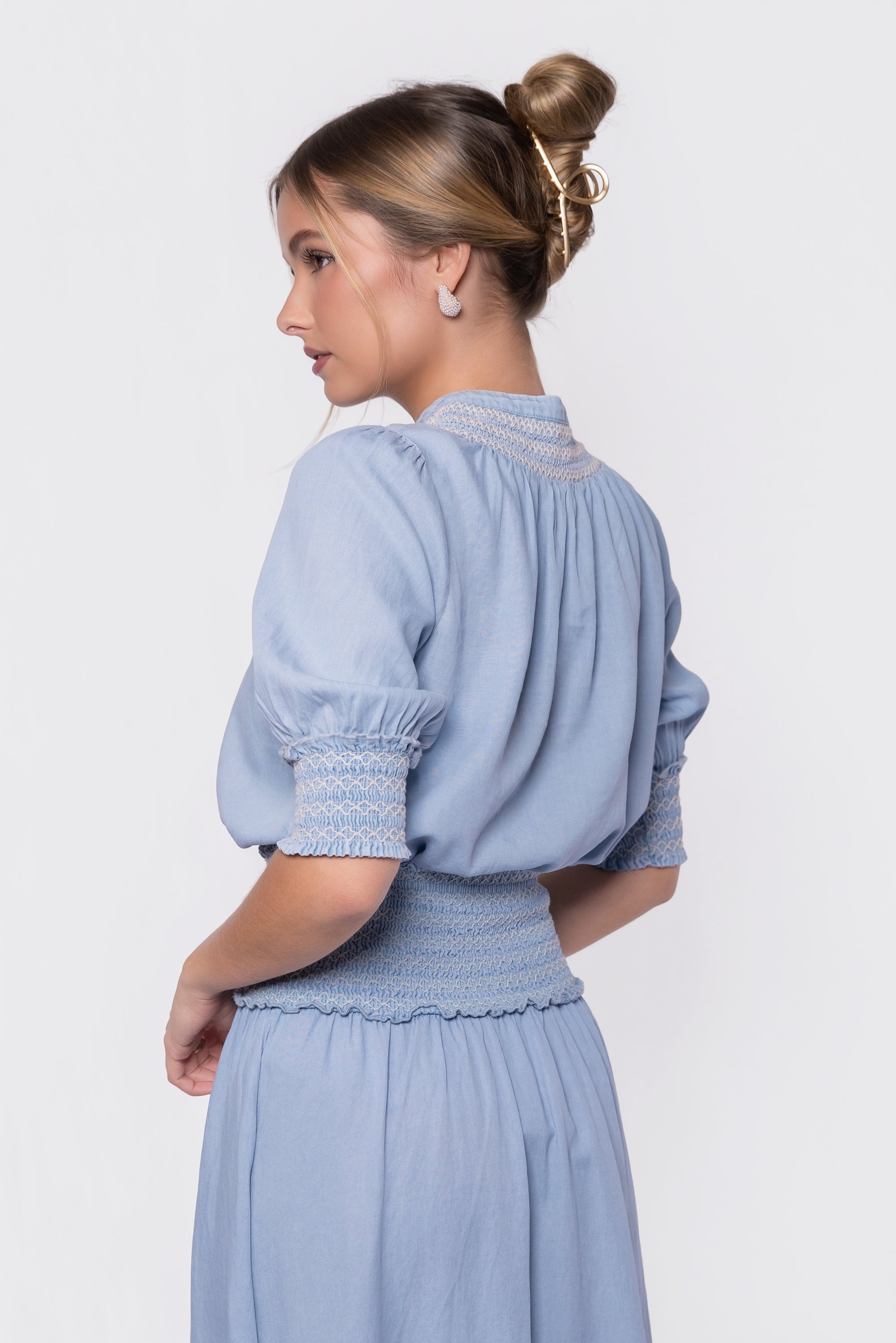 Stella Top (Light Blue)