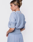 Stella Top (Light Blue)