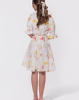 Reina Dress (White Flower)