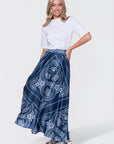 Ella Skirt 38" (Navy Ground)