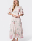 Patricia Dress (Green Pink)