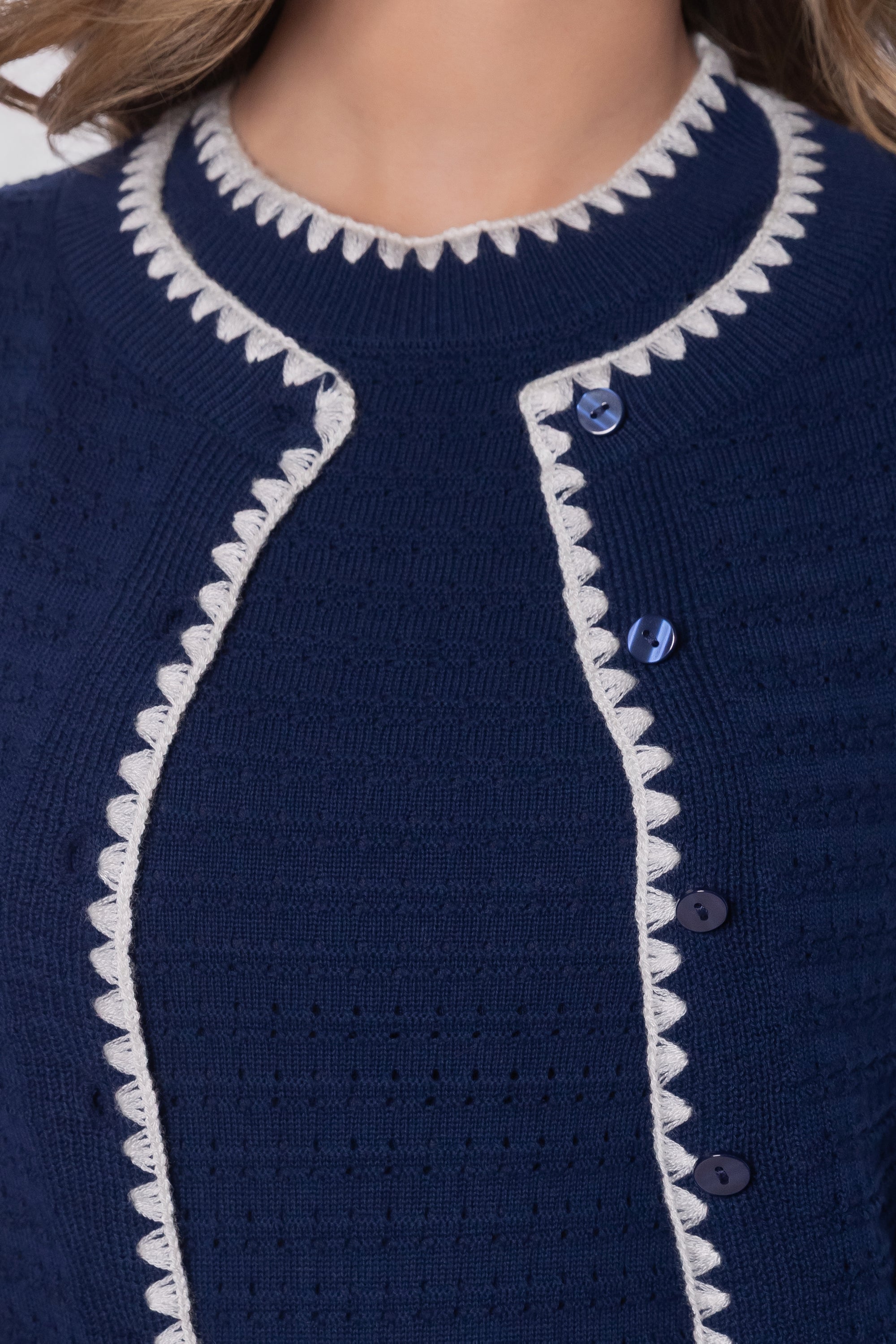 Amaya Cardigan (Navy)