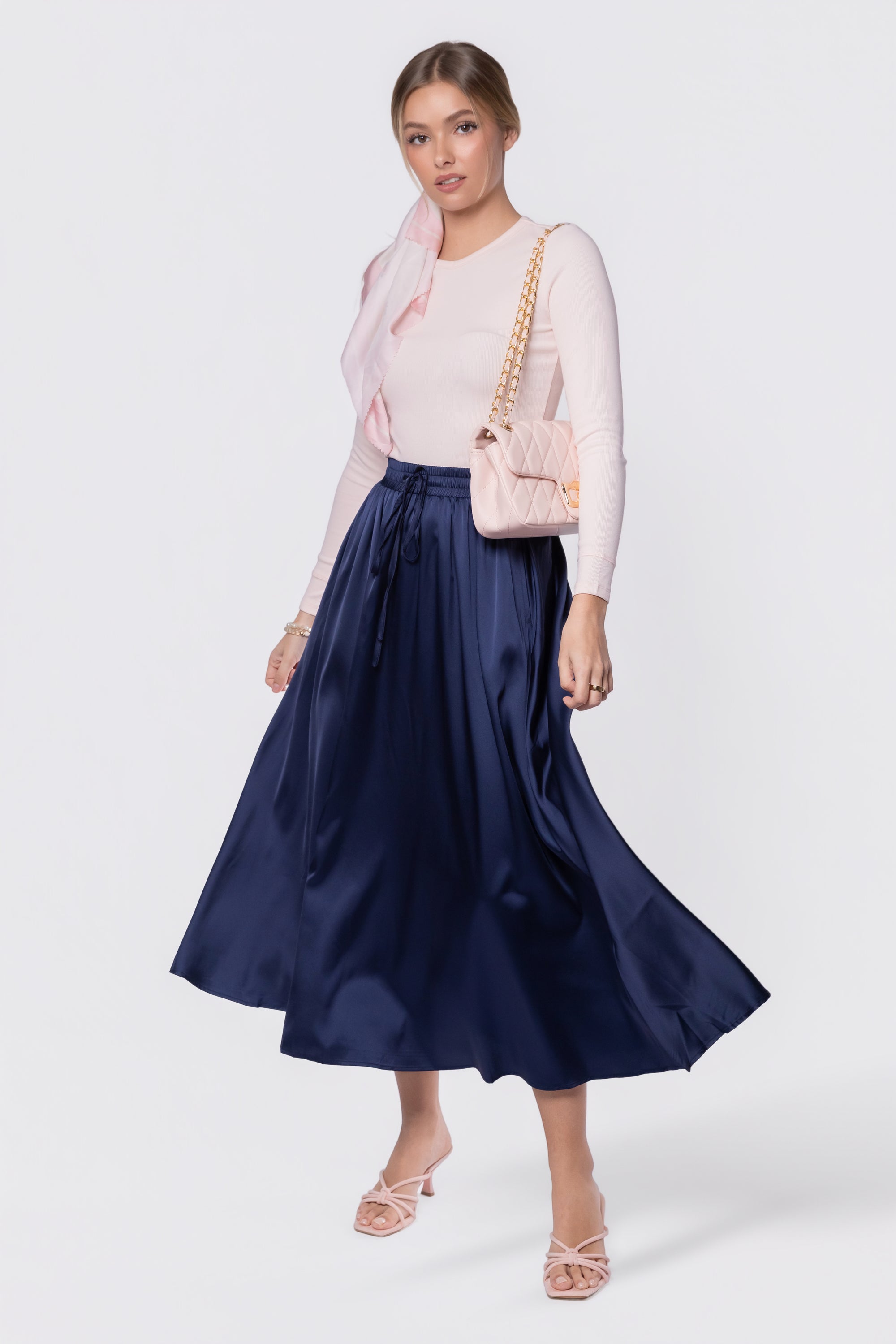 Rita Skirt (Navy)