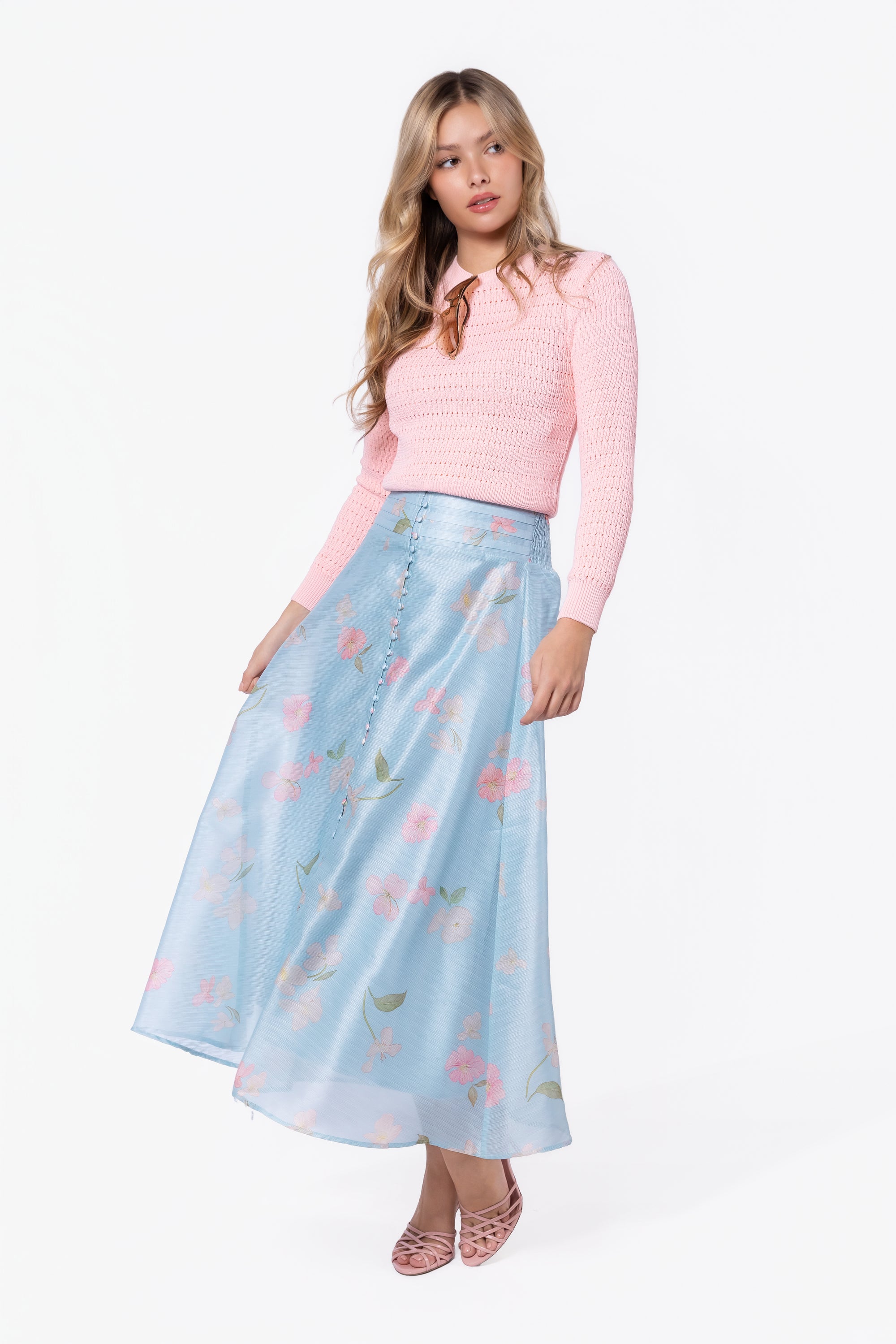 Elia Skirt (Mint Ground)