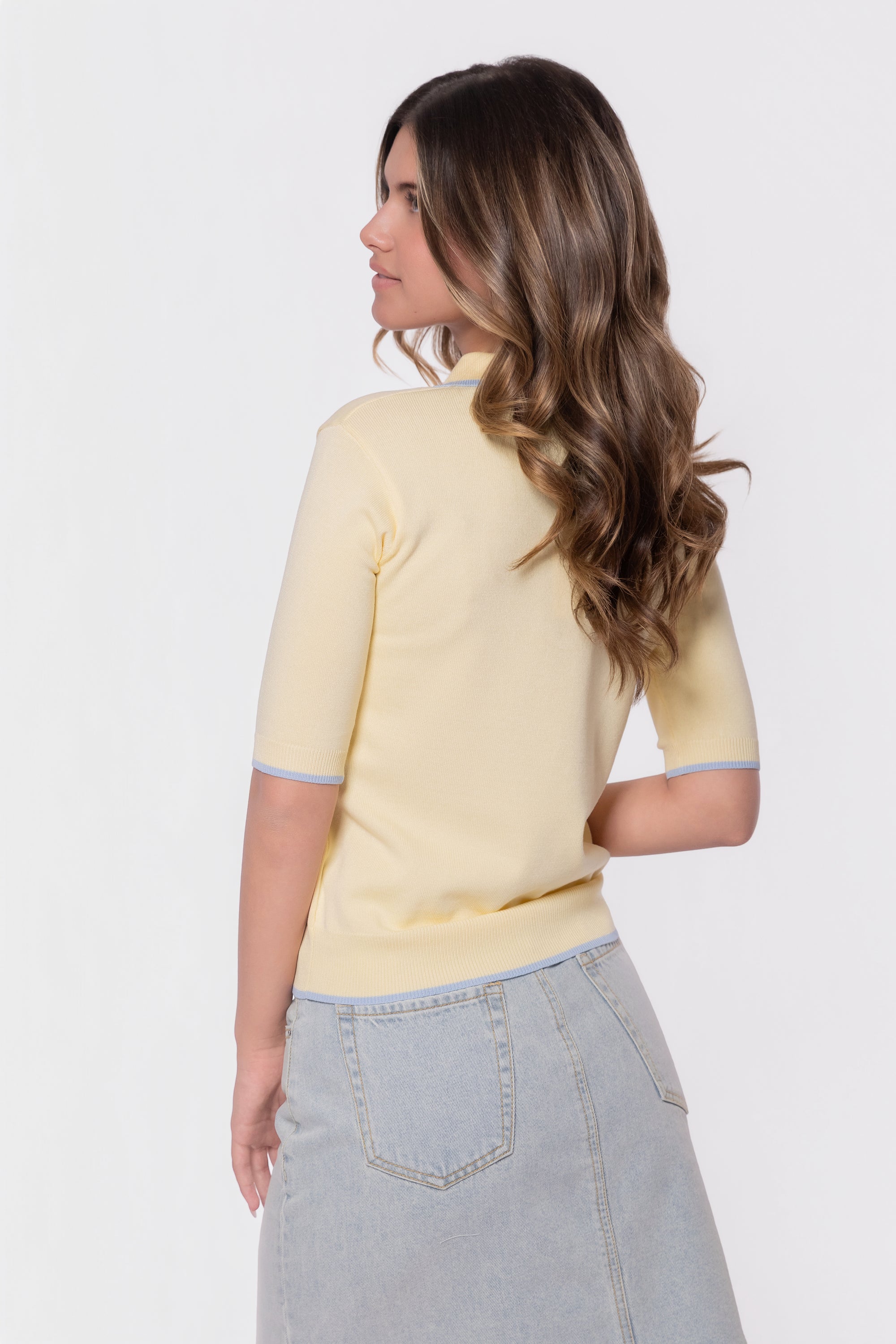 Leah Top (Light Yellow)