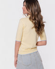 Leah Top (Light Yellow)