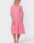 Mali Dress 42" (Pink)