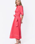 Logan Dress (Coral Pink)