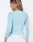 Paige Top (Light Aqua)