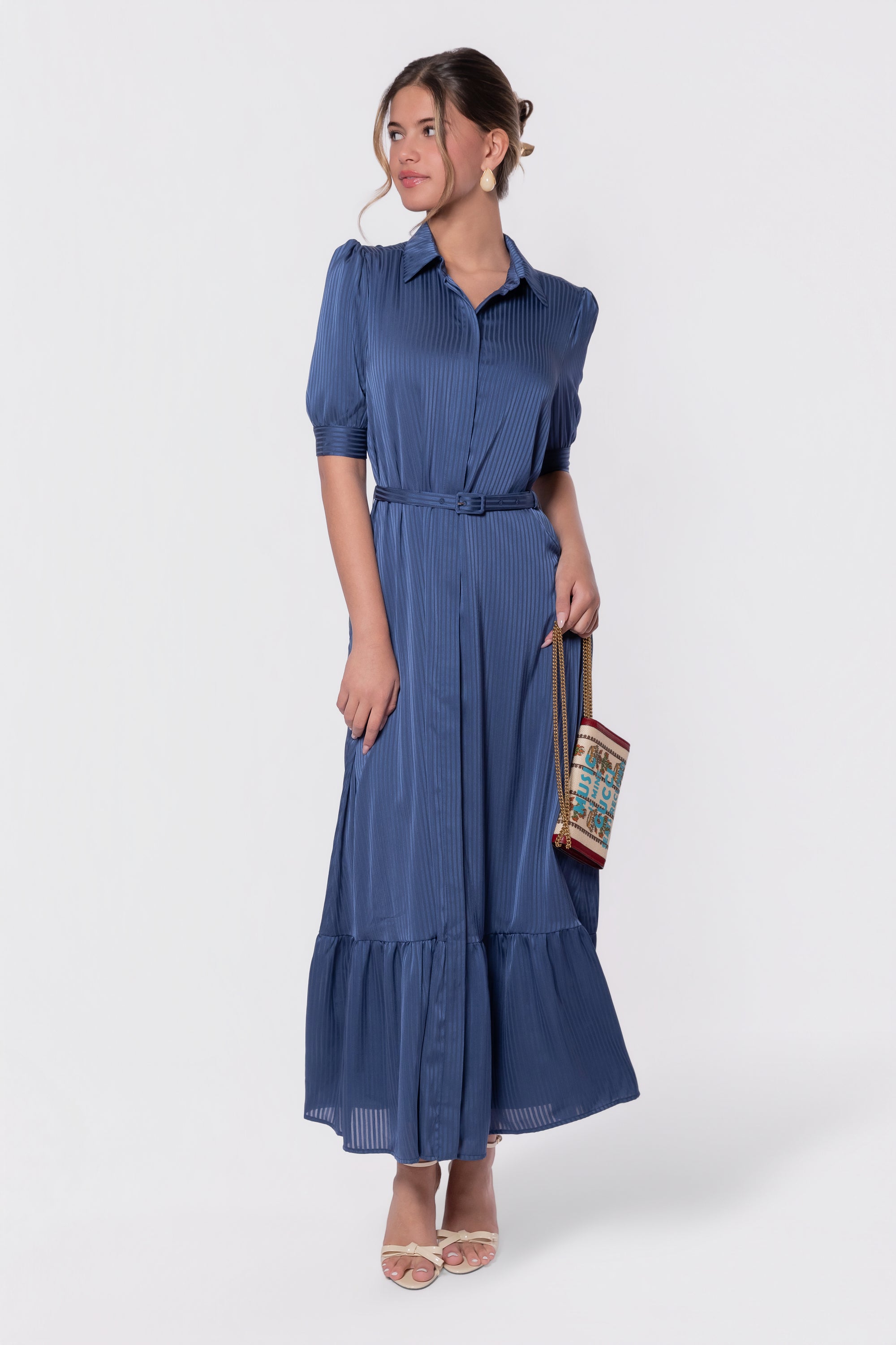 Rosalie Dress (Navy)