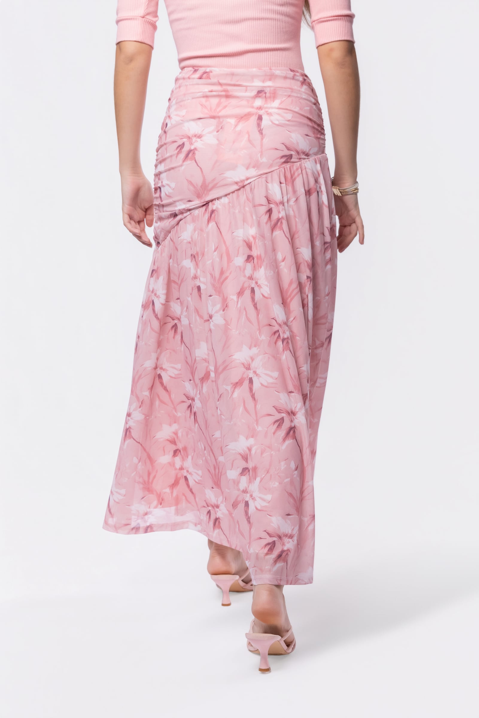 Miri Skirt (Pink Pattern)