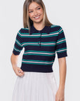 Brooklyn Top (Navy)